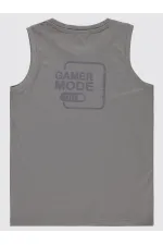 Lot de T-shirts gris pour garçons de 10 à 13 ans