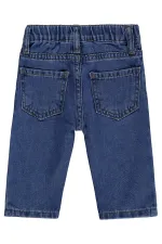 Pantalon en jean pour bébé 0-24 mois bleu clair - Lot