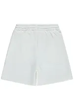 Kız Çocuk Şort 6-9 Yaş Kırık Beyaz - Paket