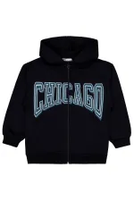 Erkek Çocuk Hırka 6-9 Yaş Siyah - Paket