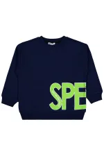 Boys Tracksuit Set 6-9 Years Old Navy Blue - Package