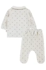 Bebek Pijama Takımı 0-24 Ay Acı Kahverengi - Paket
