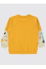 Boy Sweatshirt 2-5 Years Mustard - Pack