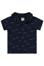 Ensemble bébé 0-24 mois bleu marine - Emballage