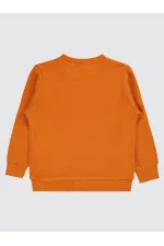 Sweat-shirt garçon 2-5 ans orange foncé - Emballage