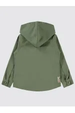 Chemise garçon 10-13 ans vert amande - Emballage