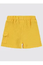 Baby Shorts 0-24 Months Soft Yellow - Pack