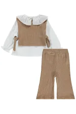 Ensemble bébé 0-24 mois beige - Emballage