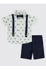 Bebek Takım 0-24 Ay İndigo - Paket