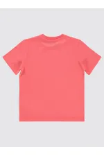 T-shirt garçon 6-9 ans - Bouche rose - Emballage