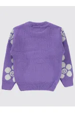 Girl's Sweater 2-5 Years Old Meta Lilac - Package