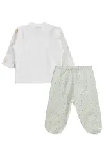 Baby Bodysuit Sets 0-24 Months Green - Package