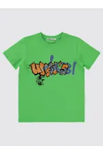 Boys T-Shirt 6-9 Years Green - Pack