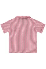Erkek Çocuk Gömlek 2-5 Yaş Kırmızı - Paket