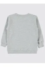 Sweat-shirt fille 2-5 ans écru - Emballage