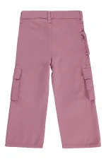 Kız Çocuk Pantolon 2-5 Yaş Gül Kurusu - Paket