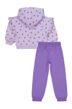 Ensemble de survêtement pour filles de 2 à 5 ans, lilas - Emballage