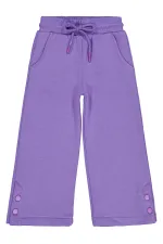Bas de survêtement pour fille (2-5 ans), violet - Lot