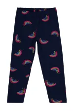 Collants pour fille de 2 à 5 ans, bleu marine foncé - Emballage