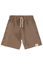 Boys Shorts 6-9 Years Brown - Package