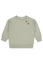 Sweat-shirt vert pour garçon de 2 à 5 ans - Emballage