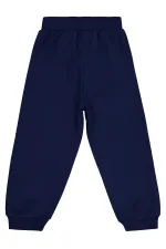 Bas de survêtement bleu marine pour garçon de 2 à 5 ans - Lot