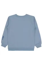 Girl's Sweatshirt 6-9 Years Blue - Package