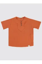 Boy Shirt 6-9 Years Orange - Package