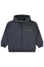 Kız Çocuk Hırka 10-13 Yaş Antrasit - Paket