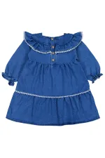 Bebek Jile ve Elbise 0-24 Ay Açık Mavi - Paket