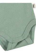 Bebek Çıtçıtlı Badi 0-24 Ay Haki - Paket