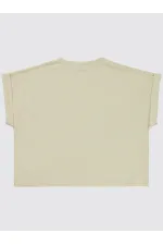 Girl's T-Shirt 10-13 Years Beige - Package