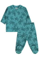Bebek Pijama Takımı 0-24 Ay Petrol - Paket