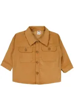 Bebek Gömlek 0-24 Ay Koyu Hardal - Paket