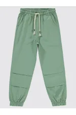 Boy's Trousers 6-9 Years Old Soft Khaki - Pack