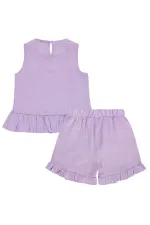 Kız Çocuk Takım 2-5 Yaş Lila - Paket