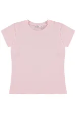 Kız Çocuk Tişört Km 2-5 Yaş Pembe Şerbet - Paket