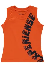 Costume orange pour garçon de 2 à 5 ans - Emballage