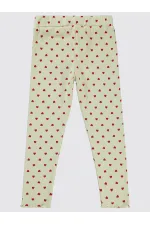 Collants pour filles de 6 à 9 ans, couleur ivoire - Lot