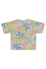 T-shirt garçon, 2-5 ans, couleur pierre foncée - Emballage