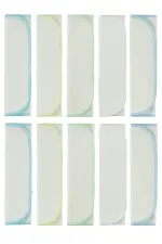 Bebek Ağız Bezi ve Mendili 0-24 Ay Mavi - Paket