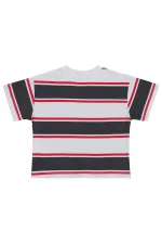 T-shirt garçon, 2-5 ans, blanc - Lot