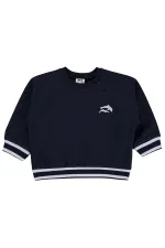 Bebek Sweatshirt 0-24 Ay Lacivert - Paket