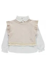 Girls' Team Set, Ages 6-9, Beige - Package