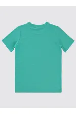 T-shirt garçon 10-13 ans, couleur menthe - Emballage