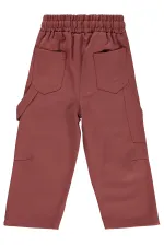 Pantalon garçon, 2-5 ans, marron clair - Lot