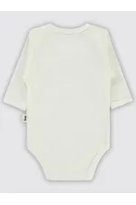 Bebek Çıtçıtlı Badi 0-24 Ay Beyaz - Paket