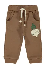 Bebek Eşofman Altı 6-18 Ay Kahve - Paket