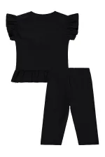 Girls' Outfit Set 2-5 Years Old Black-Black - Package