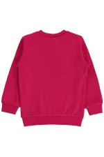 Sweat-shirt fuchsia pour fille de 2 à 5 ans - Emballage
